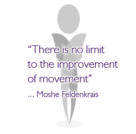 Pilates  quote - There is no limit to the improvement of movent - Moshe Feldenkrais.